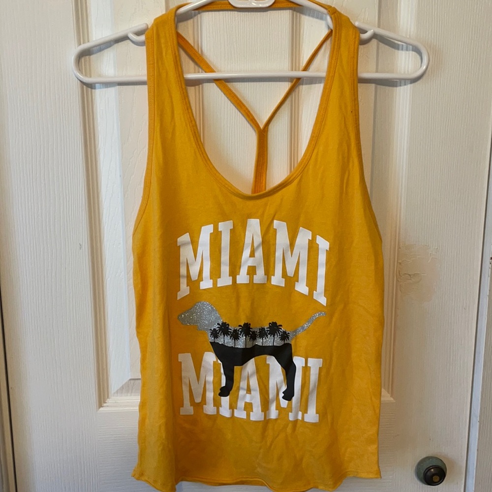 Pink Victoria’s Secret Miami Tank